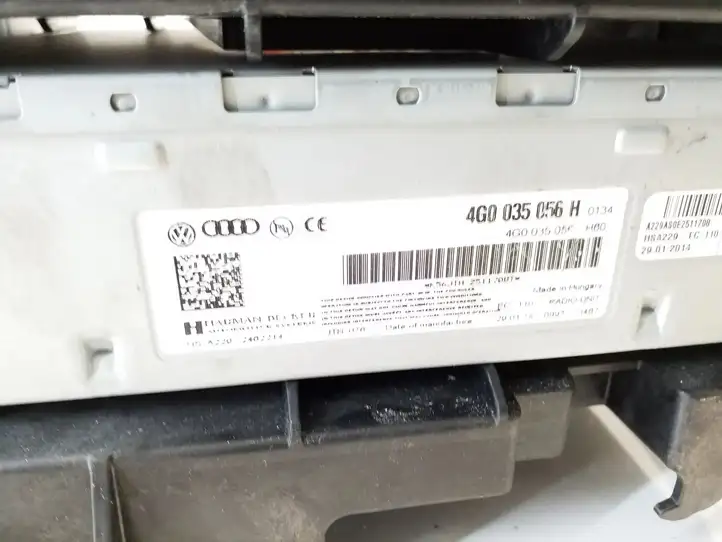 Audi A5 8T 8F (2011 - 2016) 4G0035056H Магнитола / мультимедийная система — фото 3