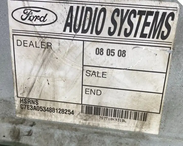 Ford Mondeo MK IV (2007 - 2014) 7612300534 Магнитола / мультимедийная система — фото 10