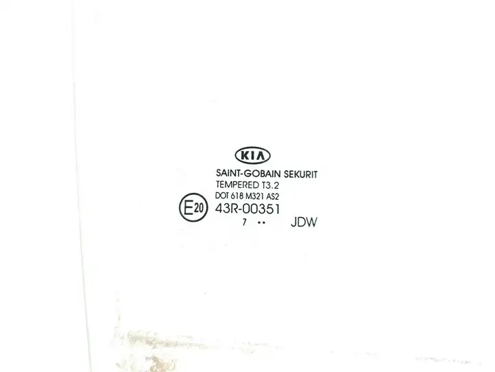 Kia Ceed (2015 - 2018) 43R00351 Заднее боковое стекло — фото 2