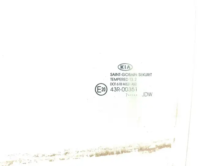 Kia Ceed (2015 - 2018) 43R00351 Заднее боковое стекло — фото 2