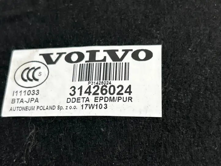 Volvo S90, V90 (2016 - 2020) 31426024 Коврик багажника — фото 4