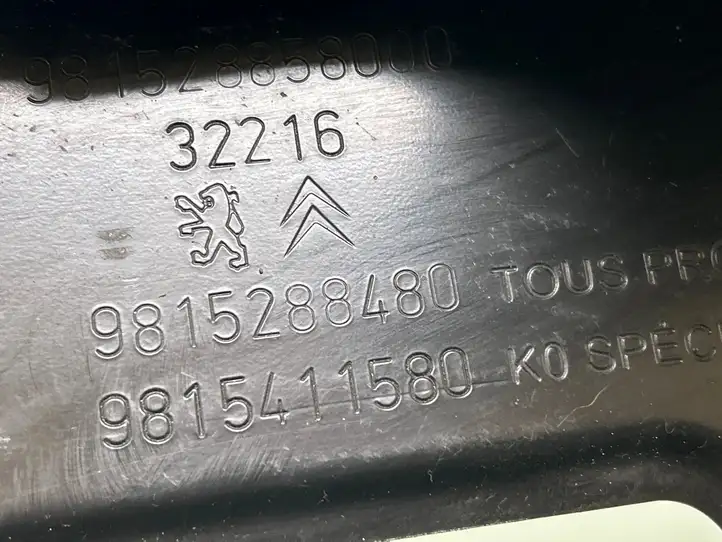 Peugeot Traveller (2016 - ) 9815288480 Площадка аккумулятора — фото 3