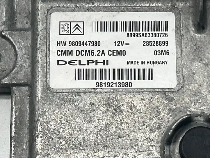 Peugeot Traveller (2016 - ) 9809447980 Блок управления двигателем (ЭБУ) — фото 3