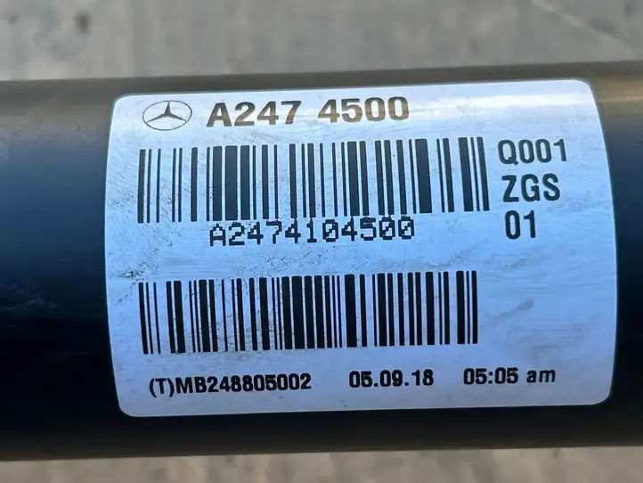 Mercedes-Benz A W177 (2018 - ) A2474104500 Карданный вал в сборе — фото 8