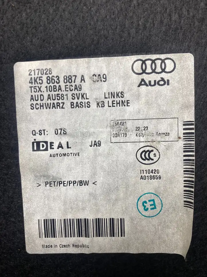 Audi Q7 4L (2009 - 2015) 4K5863887A Боковая обшивка багажника — фото 4