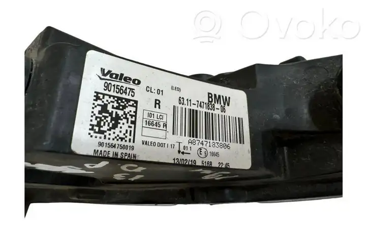 BMW i3 (2013 - ) 6311747183806 Указатель поворота передний — фото 6