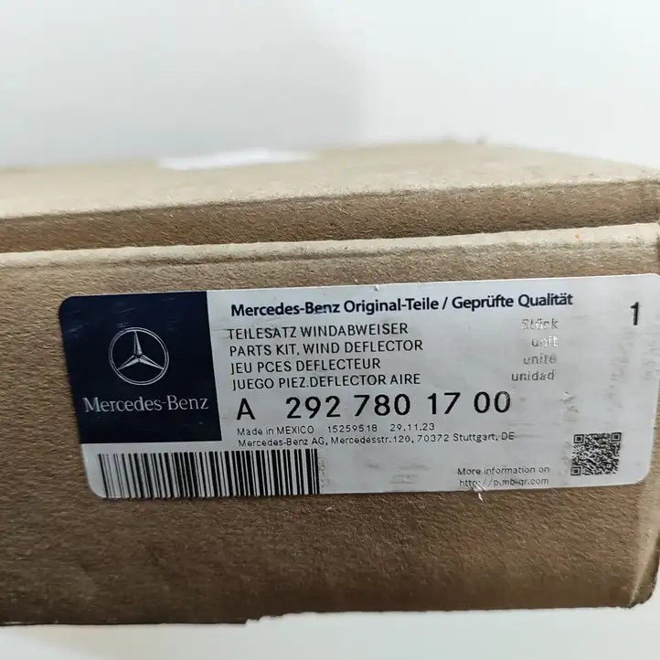 Mercedes-Benz GLE W166/C292 (2015 - 2019) A2927801700 Ветровик передней двери — фото 5