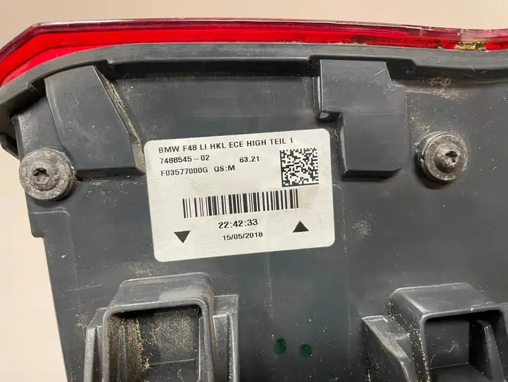 BMW X1 F48 F49 (2015 - 2022) 7350697 Комплект задних фонарей — фото 10