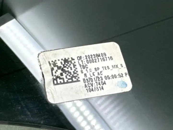 Tesla Model X (2021 - ) 43R014965 Стекло задней двери — фото 5