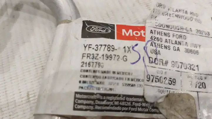 Ford Mustang VI (2015 - ) FR3Z19972G Трубки и шланги кондиционера — фото 3