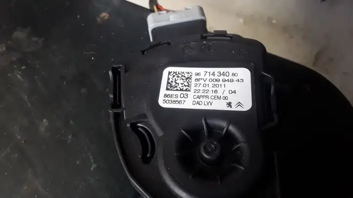 Citroen C3 (2009 - 2013) 9671434080 Педаль акселератора — фото 2
