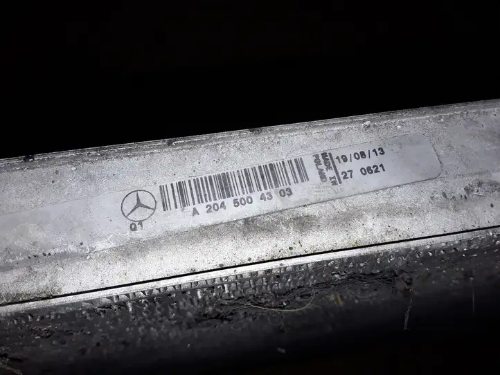 Mercedes-Benz C W204 (2007 - 2014) A2045004303 Радиатор охлаждающей жидкости двигателя — фото 3