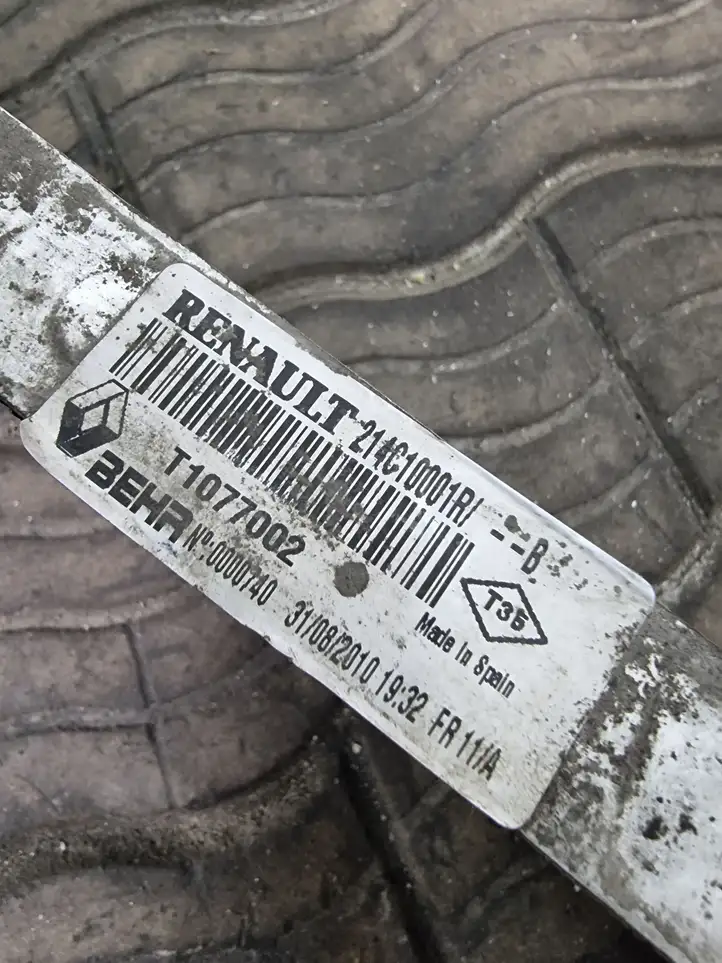 Renault Master III (2010 - ) 214C1001R Радиатор охлаждающей жидкости двигателя — фото 3
