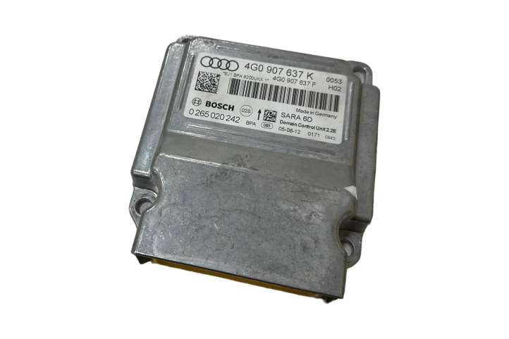 4G0907637K Audi A6 S6 C7 4G Gateway valdymo modulis