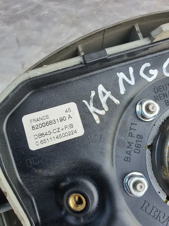 Renault Kangoo I (2003 - 2008) 8200683190 Подушка безопасности руля — фото 2