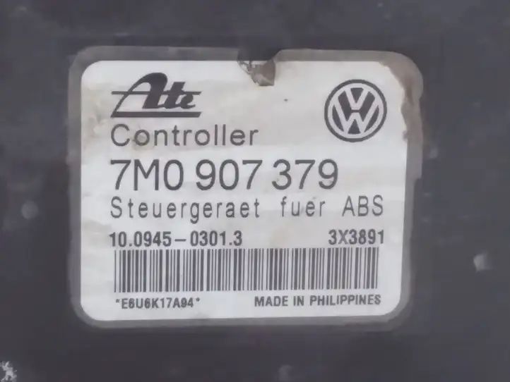 Seat Alhambra (Mk1) (2000 - 2010) 7M0907379 ABS блок — фото 4