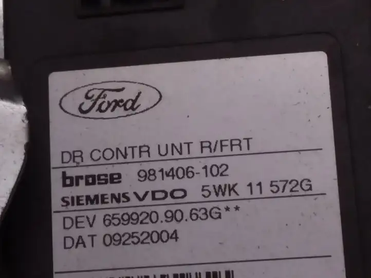 Ford Focus C-MAX (2003 - 2010) 3M51R045H16A Электростеклоподъемник передний (комплект) — фото 2
