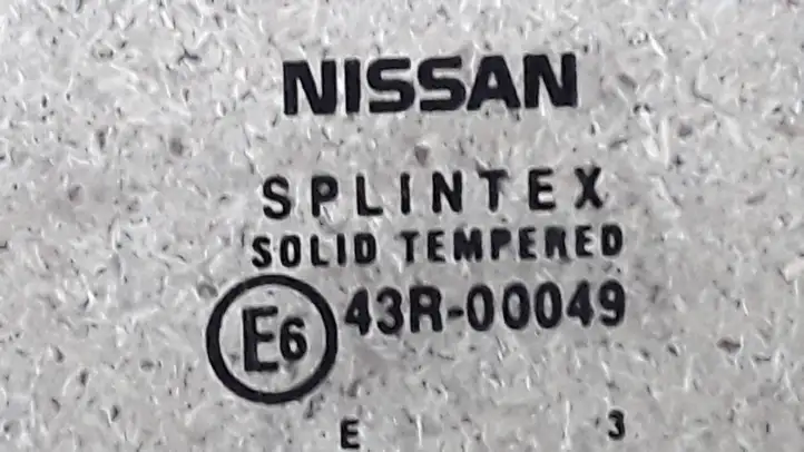 Nissan Primera (2001 - 2008) E643R00049 Стекло задней двери — фото 2