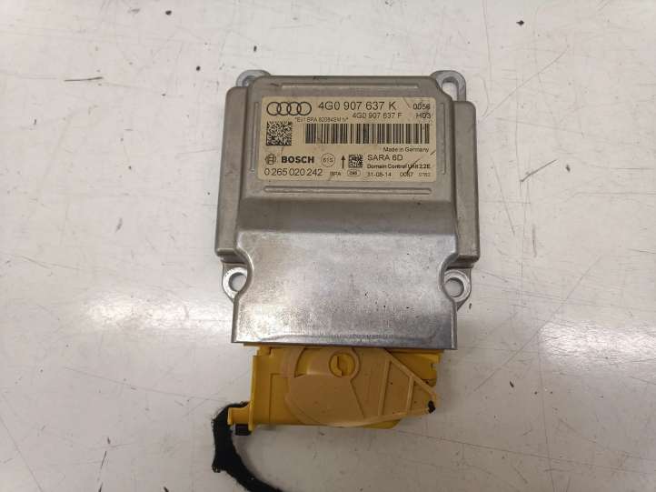 4G0907637K Audi A7 S7 4G Gateway valdymo modulis