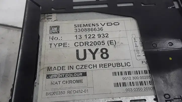 Opel Meriva A (2002 - 2006) 13122932 Магнитола / мультимедийная система — фото 4