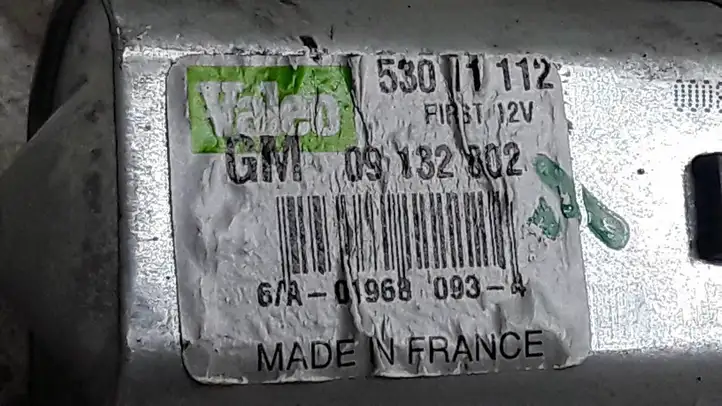 Opel Meriva A (2002 - 2006) 09132802 Двигатель стеклоочистителя заднего стекла — фото 3
