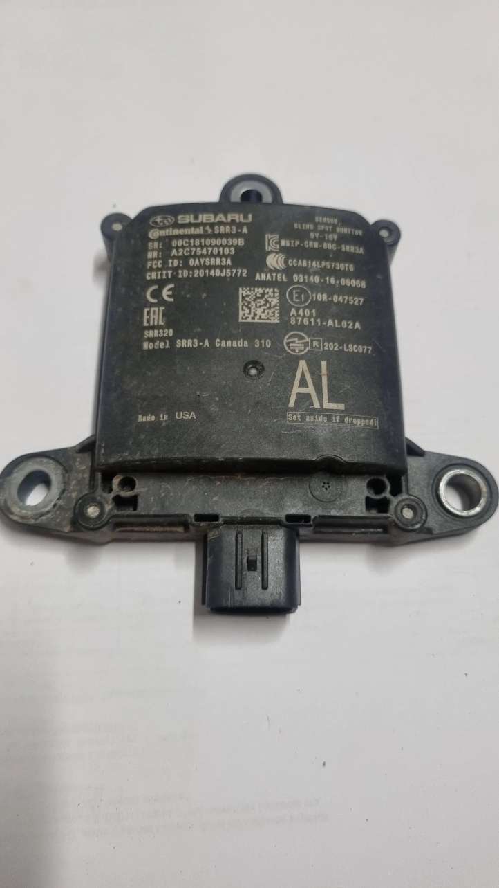 87611AL02A Subaru Forester SK Aklos zonos modulis