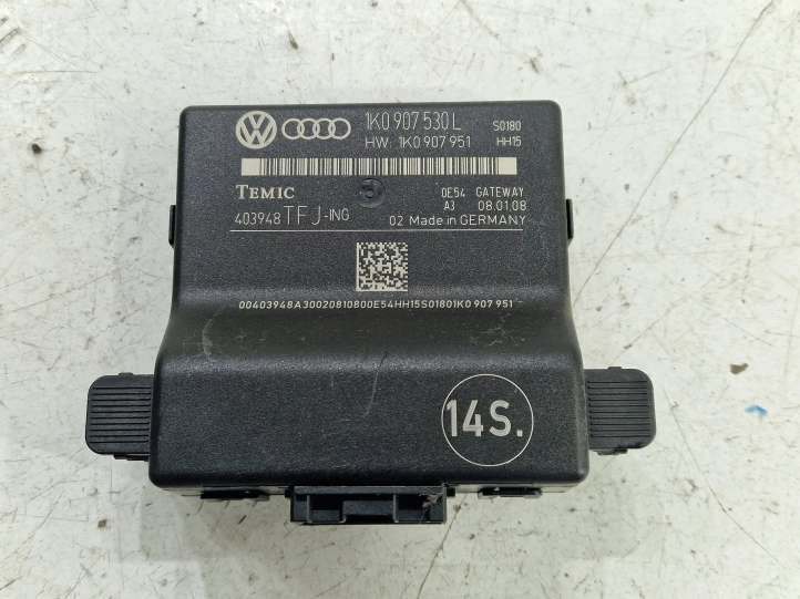 1K0907530L Audi A3 S3 A3 Sportback 8P Gateway valdymo modulis