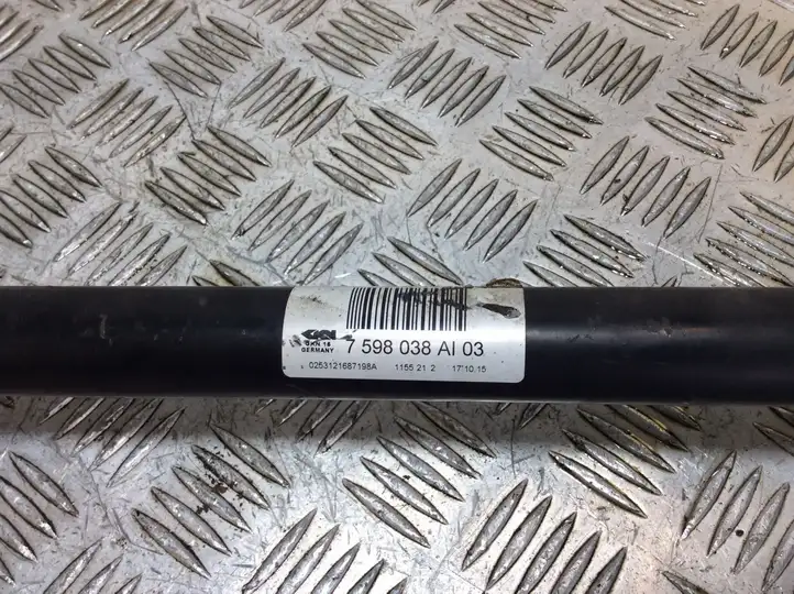 BMW 3 F30 F35 F31   7598038 Задняя полуось