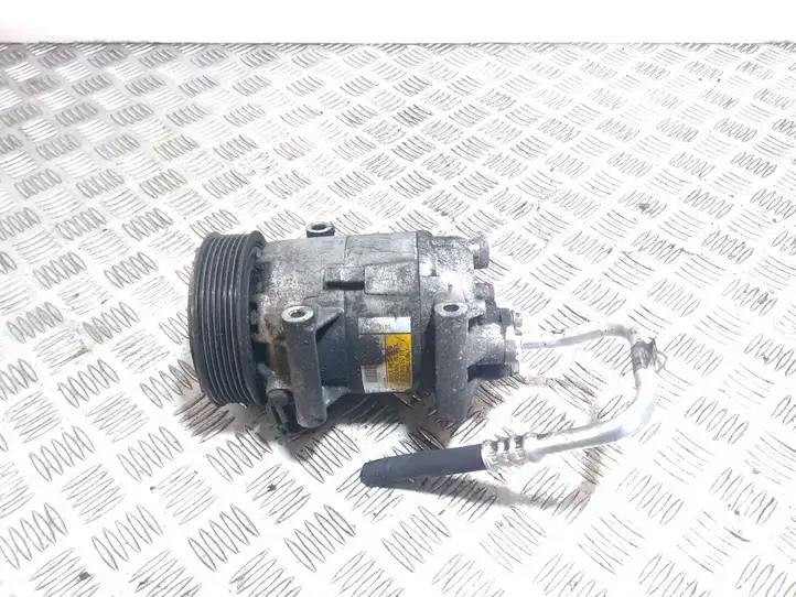 Renault Megane II (2002 - 2005) 8200309193 Компрессор (насос) кондиционера воздуха — фото 2