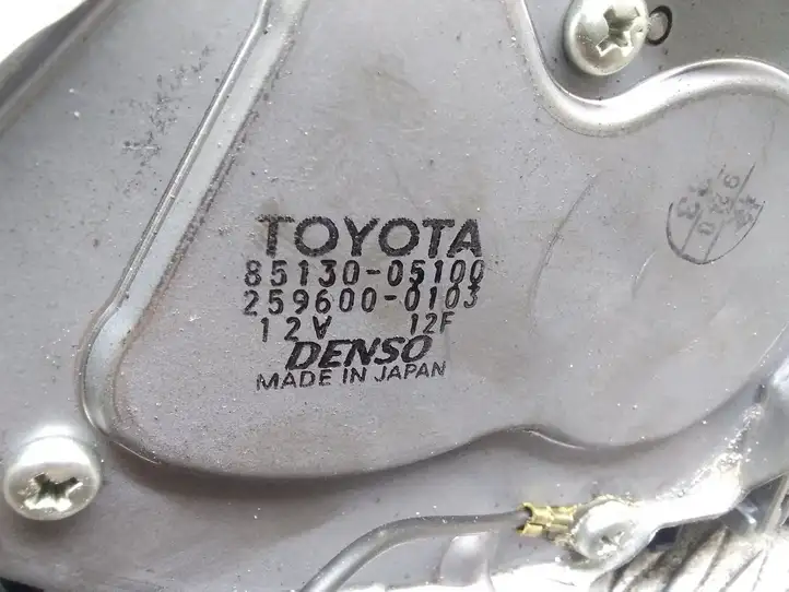 Toyota Avensis T250 (2003 - 2006) 8513005100 Двигатель стеклоочистителя заднего стекла — фото 4