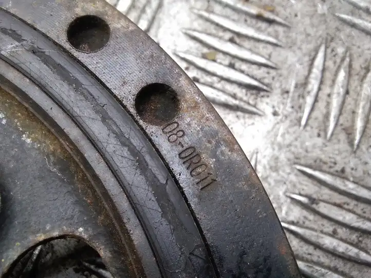 Toyota Corolla Verso AR10 (2004 - 2009) 134080R011 Шкив коленчатого вала — фото 2