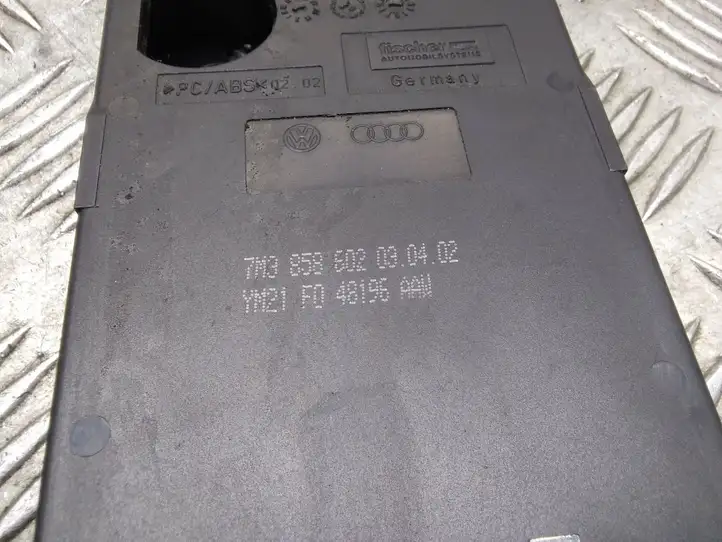 Seat Alhambra (Mk1) (2000 - 2010) 7M3858602 Передний подстаканник — фото 3