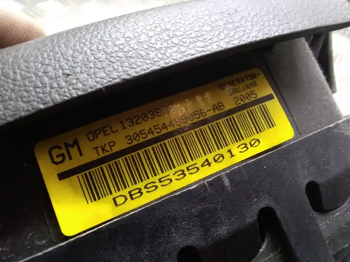 Opel Vectra C (2005 - 2009) 13203886 Подушка безопасности руля — фото 3
