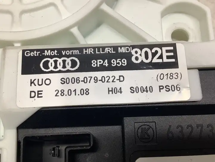 Audi A3/S3 8P (2004 - 2008) 8P4959802E Стеклоподъемник задней двери — фото 4