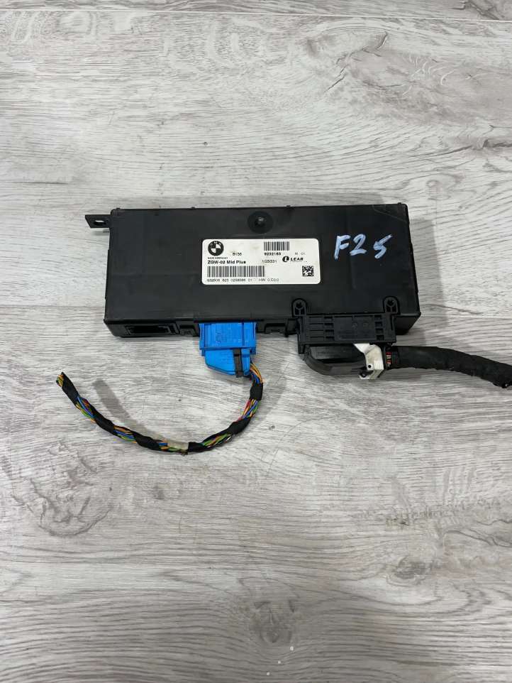 9232163 BMW X3 F25 Gateway valdymo modulis