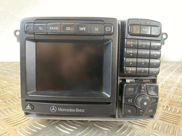 A2208203489 Mercedes-Benz S W220 Radija/ CD/DVD grotuvas/ navigacija