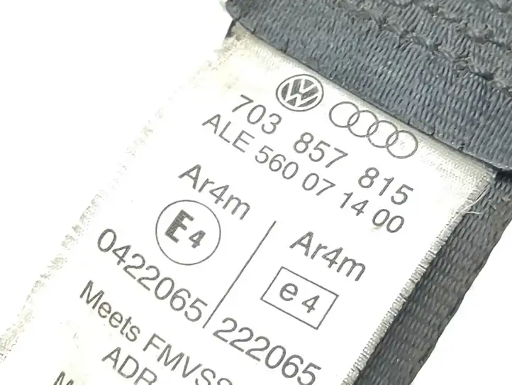 Volkswagen Transporter - Caravelle T4 (1990 - 2003) 703857815 Ремень безопасности 3-го ряда — фото 8