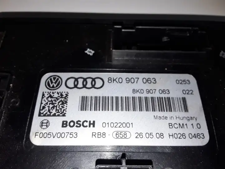 Audi A4 S4 B8 8K (2007 - 2011) 8K0907063 Модуль комфорта — фото 3