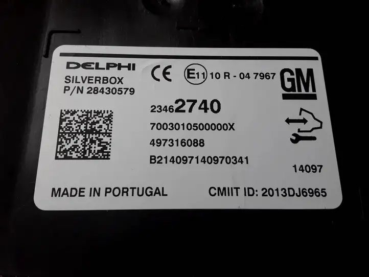 Opel Insignia A (2008 - 2017) 23462740 Магнитола / мультимедийная система — фото 3