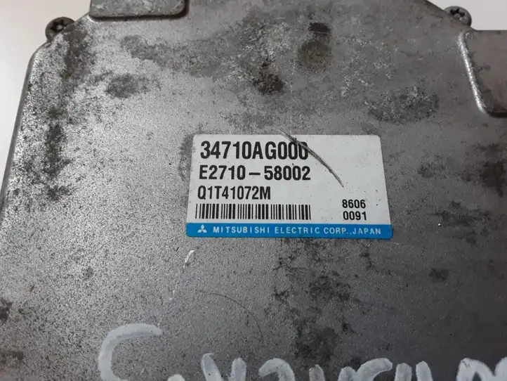 Subaru Outback (2007 - 2009) 34710AG000 Блок управления усилителем руля — фото 2