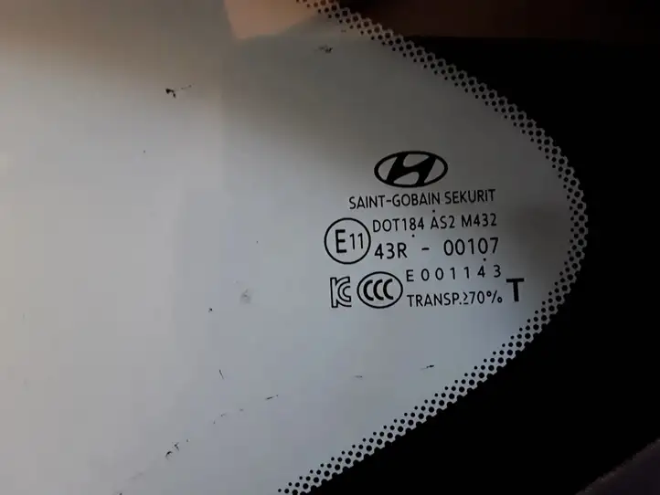 Hyundai Tucson TL (2015 - ) 43R00107 Заднее боковое стекло — фото 3