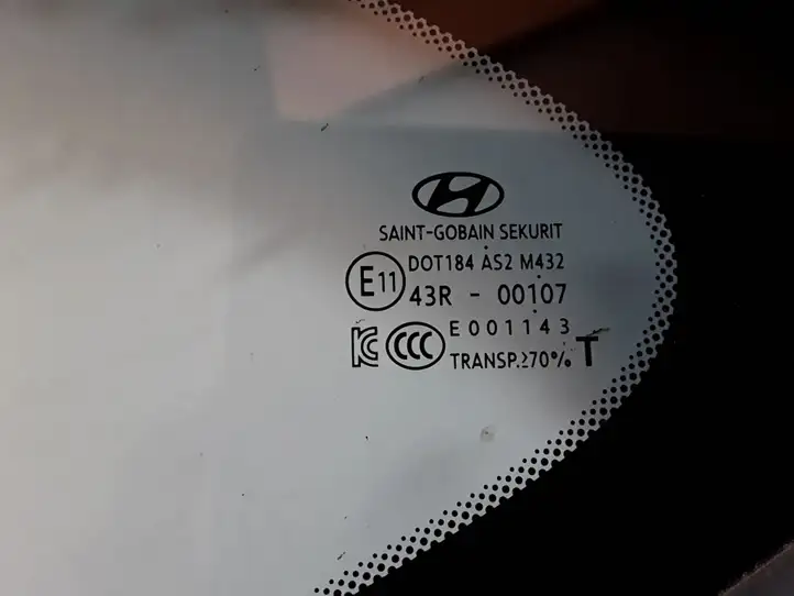 Hyundai Tucson TL (2015 - ) 43R00107 Заднее боковое стекло — фото 2