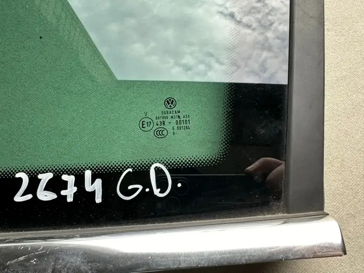 Volkswagen Tiguan (2016 - 2020) 5NA845042 Заднее боковое стекло — фото 3