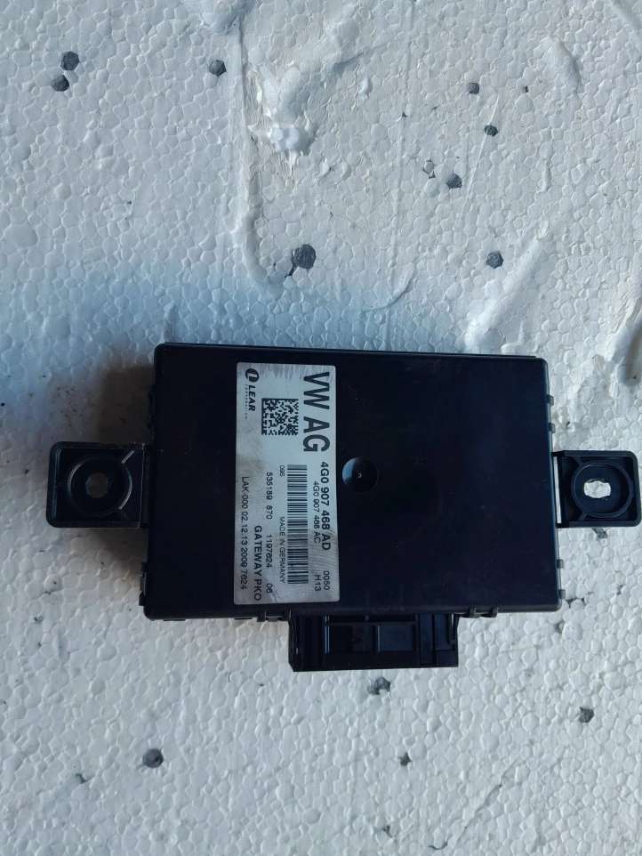 4G0907468AD Audi A6 S6 C7 4G Gateway valdymo modulis