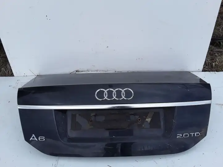 Audi A6 S6 C6 4F (2004 - 2008) Крышка багажника — фото 2