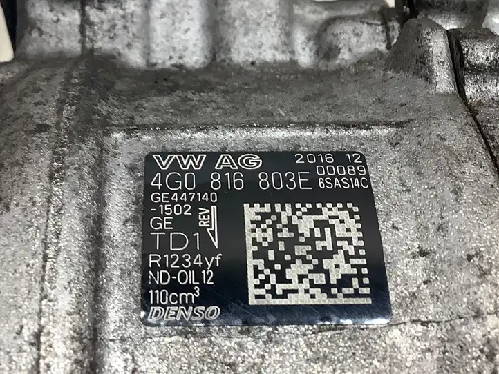 Audi A6 C7 (2014 - 2018) 4G0816803E Компрессор (насос) кондиционера воздуха — фото 5