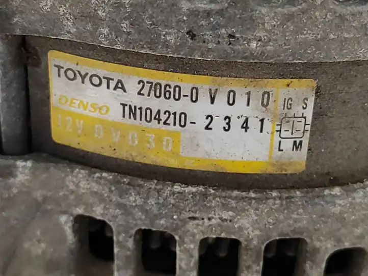 Toyota RAV 4 (XA30) (2006 - 2016) 270600V010 Генератор — фото 6