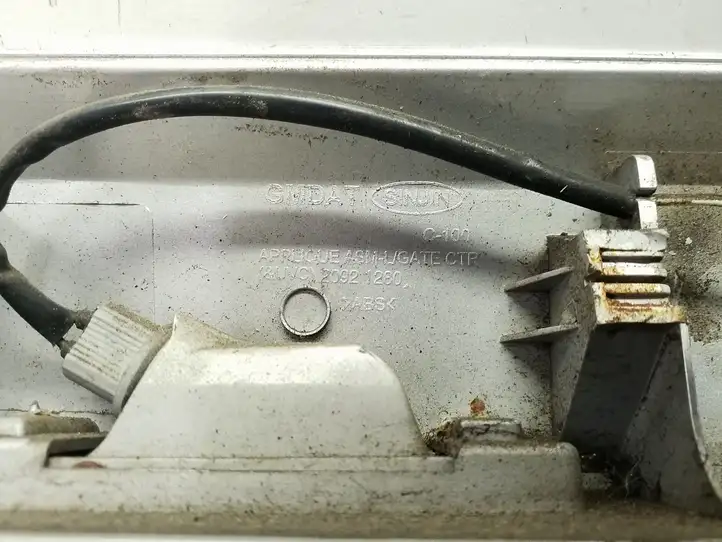 Chevrolet Captiva (2006 - 2011) 20921280 Подсветка номера — фото 9