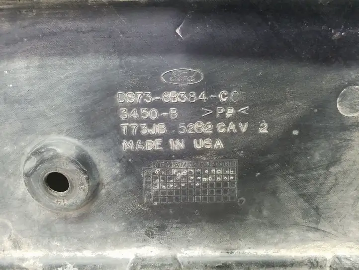 Ford Fusion II (2013 - ) DS738B384CC Защита переднего бампера снизу — фото 5