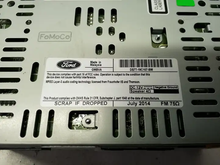 Ford Fusion II (2013 - ) DS7T19C107BM Магнитола / мультимедийная система — фото 9